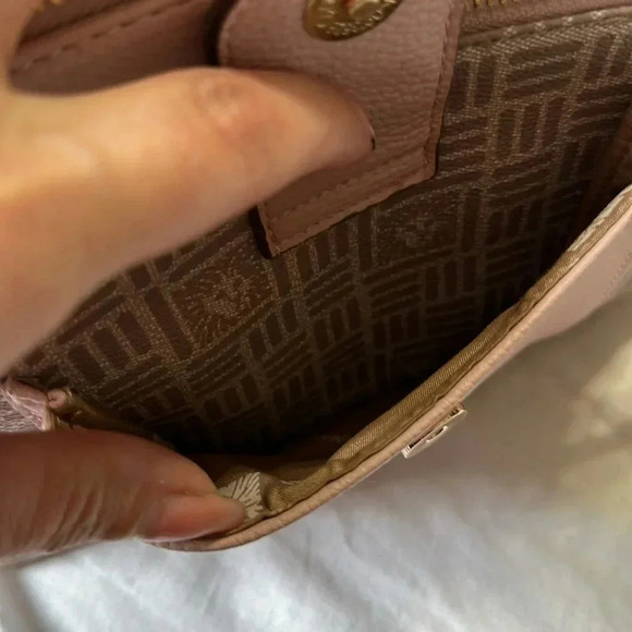 Anne Klein Pink Tan crossbody - Picture 3 of 9